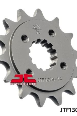 JT SPROCKETS - FRONT STEEL 14T, 520 - Sprockets - Geschikt voor Honda XR 600 Budget